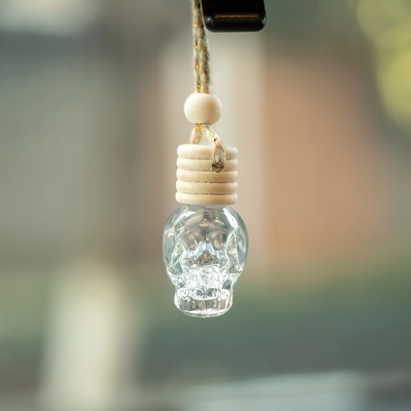 Skull Car Pendant Indoor Aromatherapy Bottle