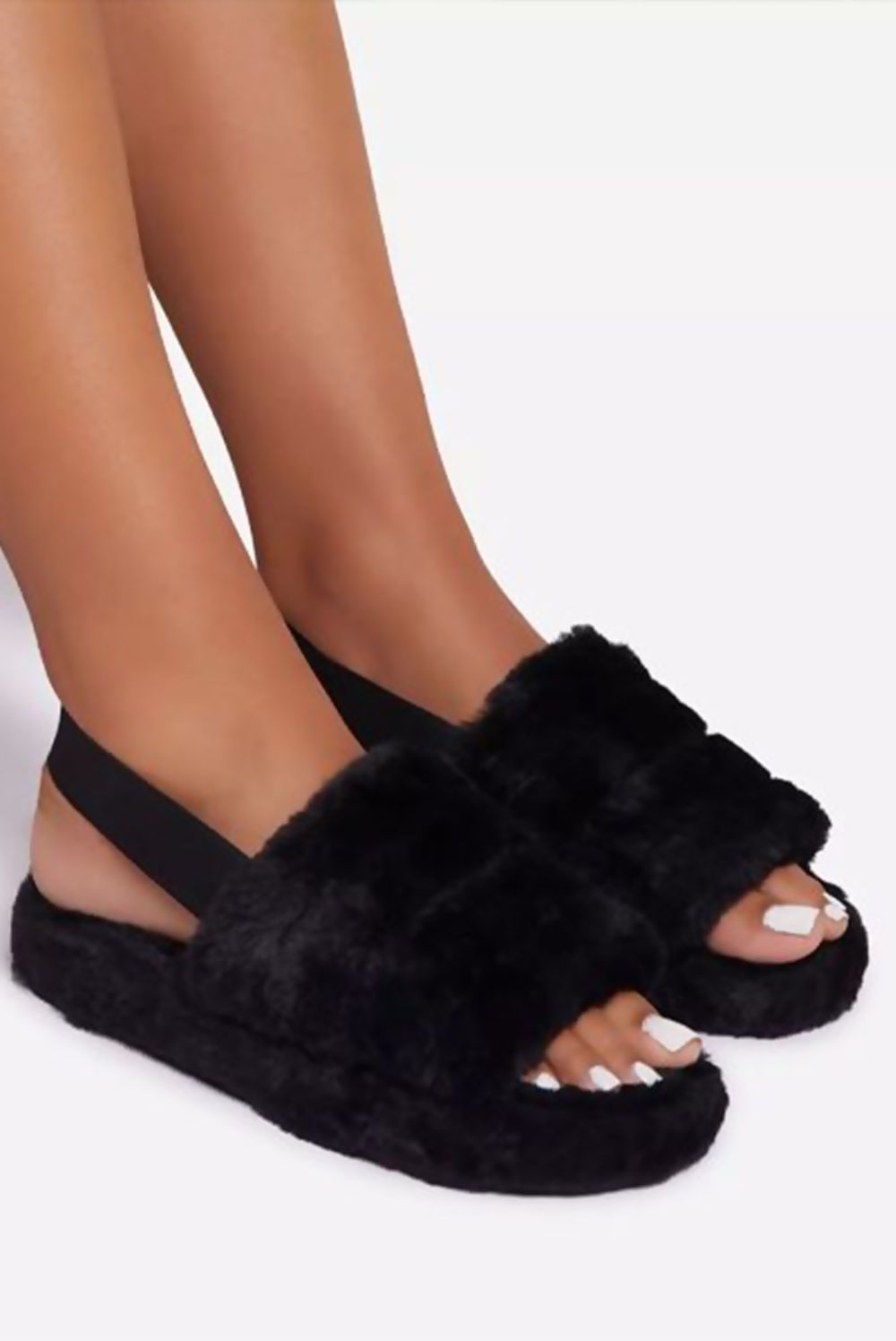 Faux Fur Fluffy Slippers