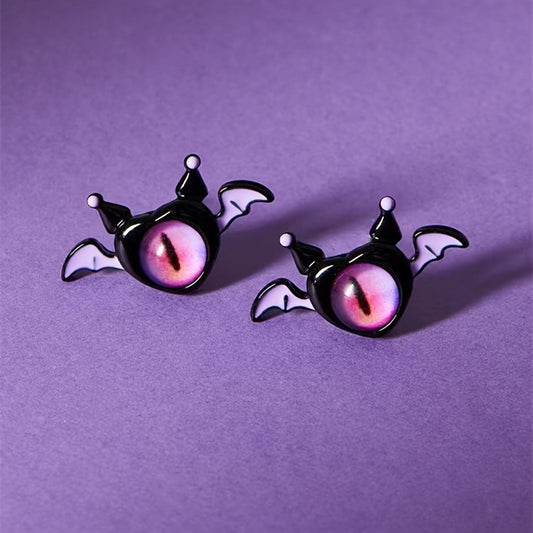 Monster Shaped Stud Earrings