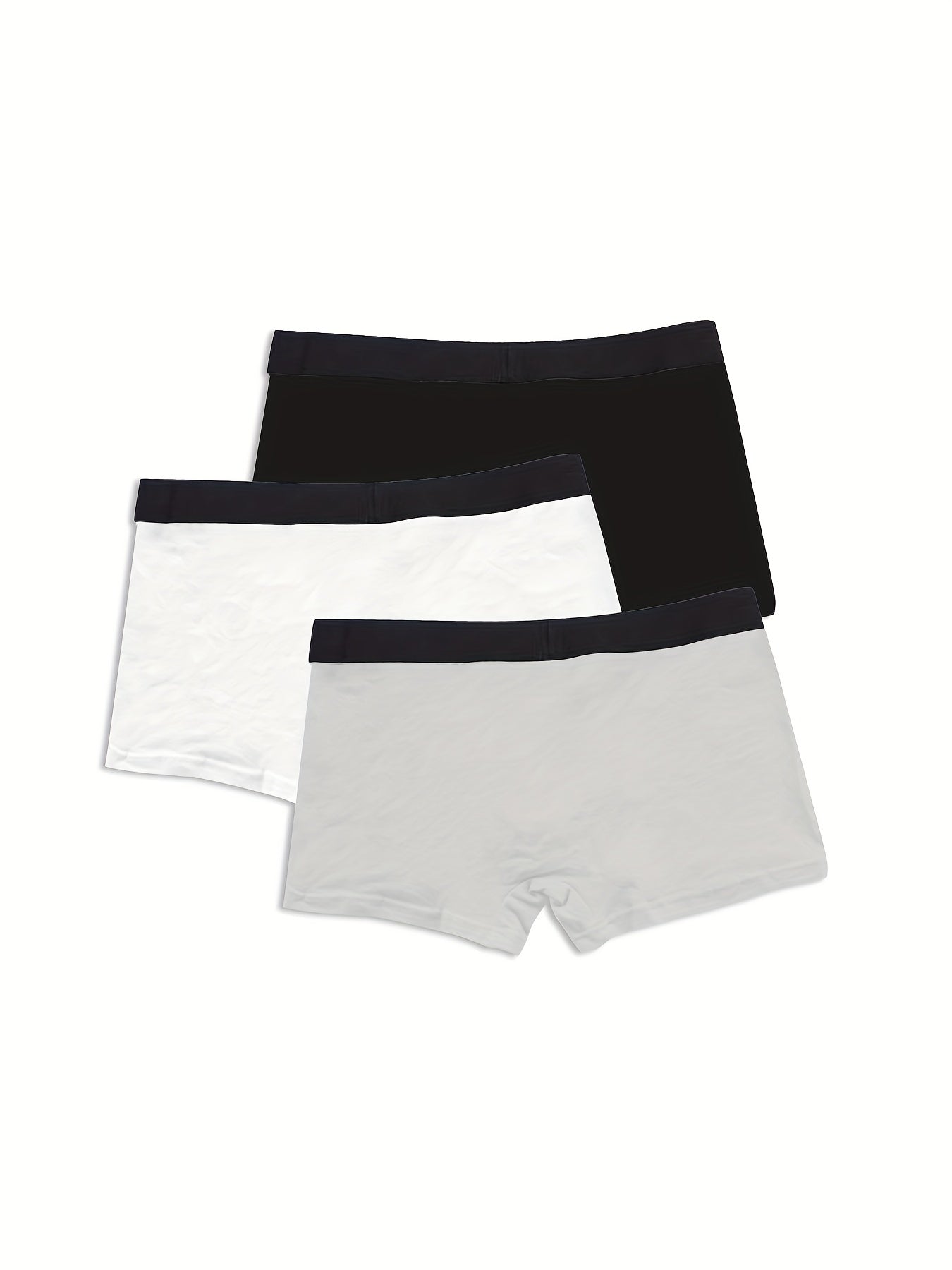 3pcs Men's Smile Face Boxer Briefs