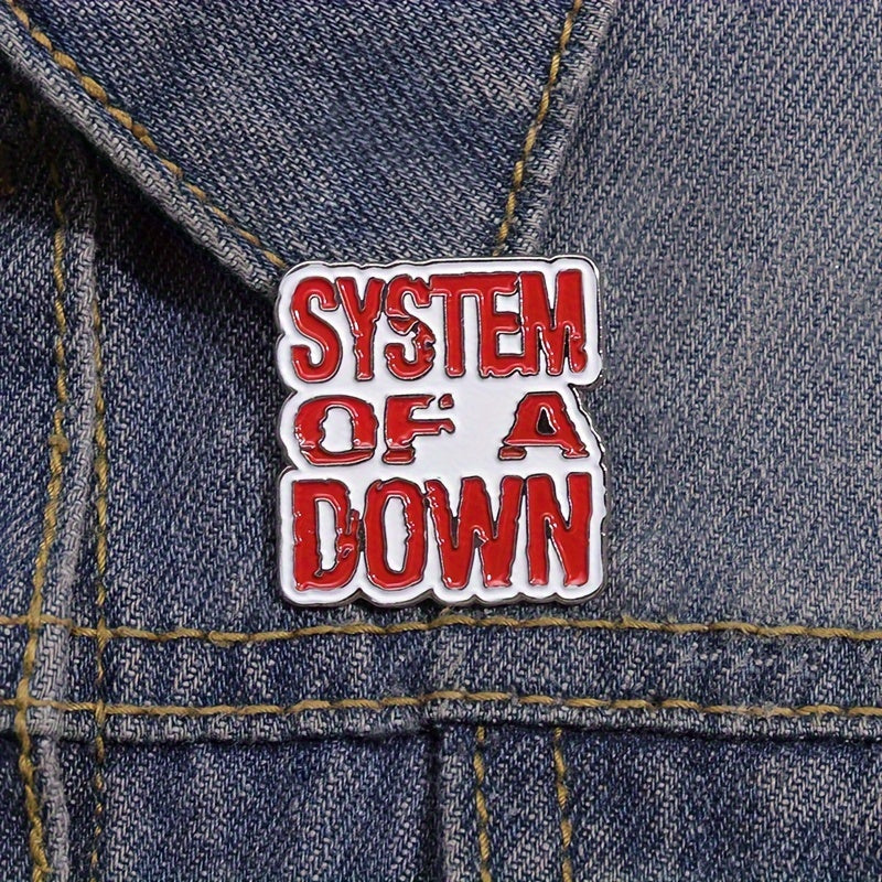 'System Of A Down' Enamel Pin