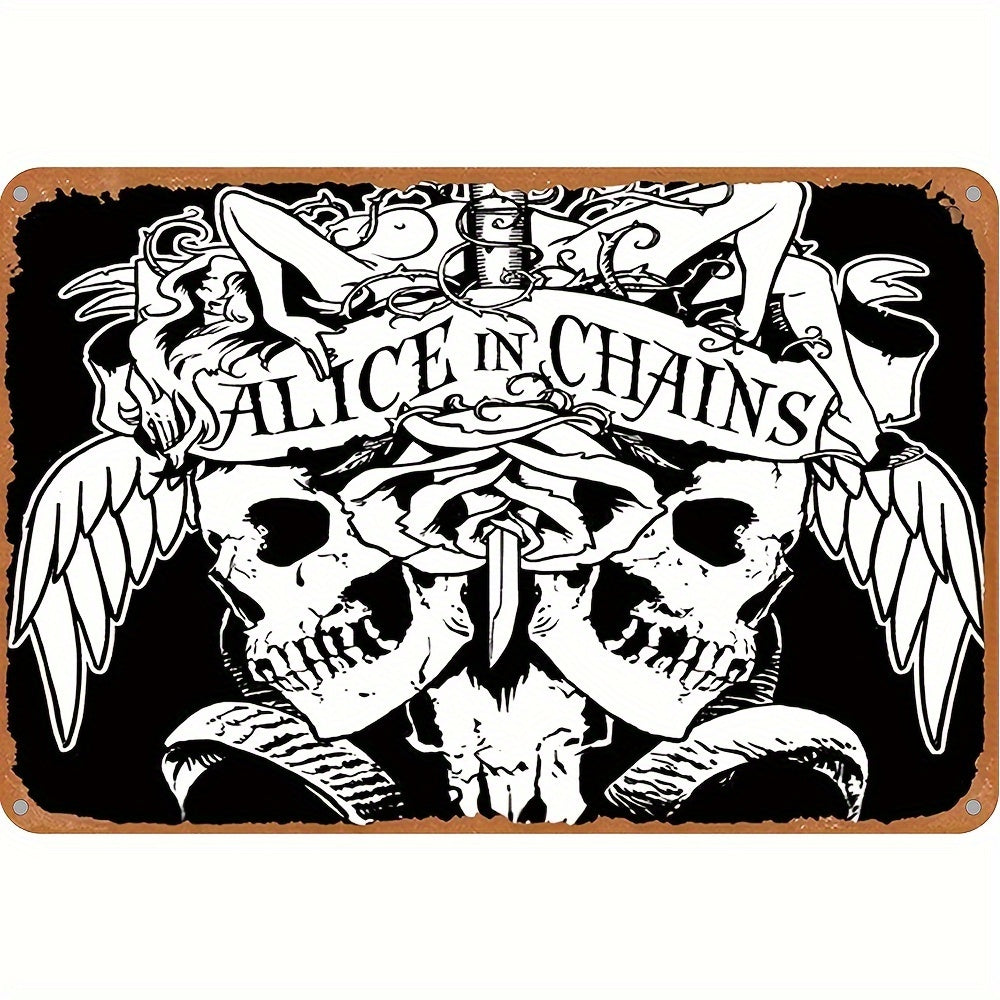 "Alice In Chains" Classic Metal Aluminum Sign