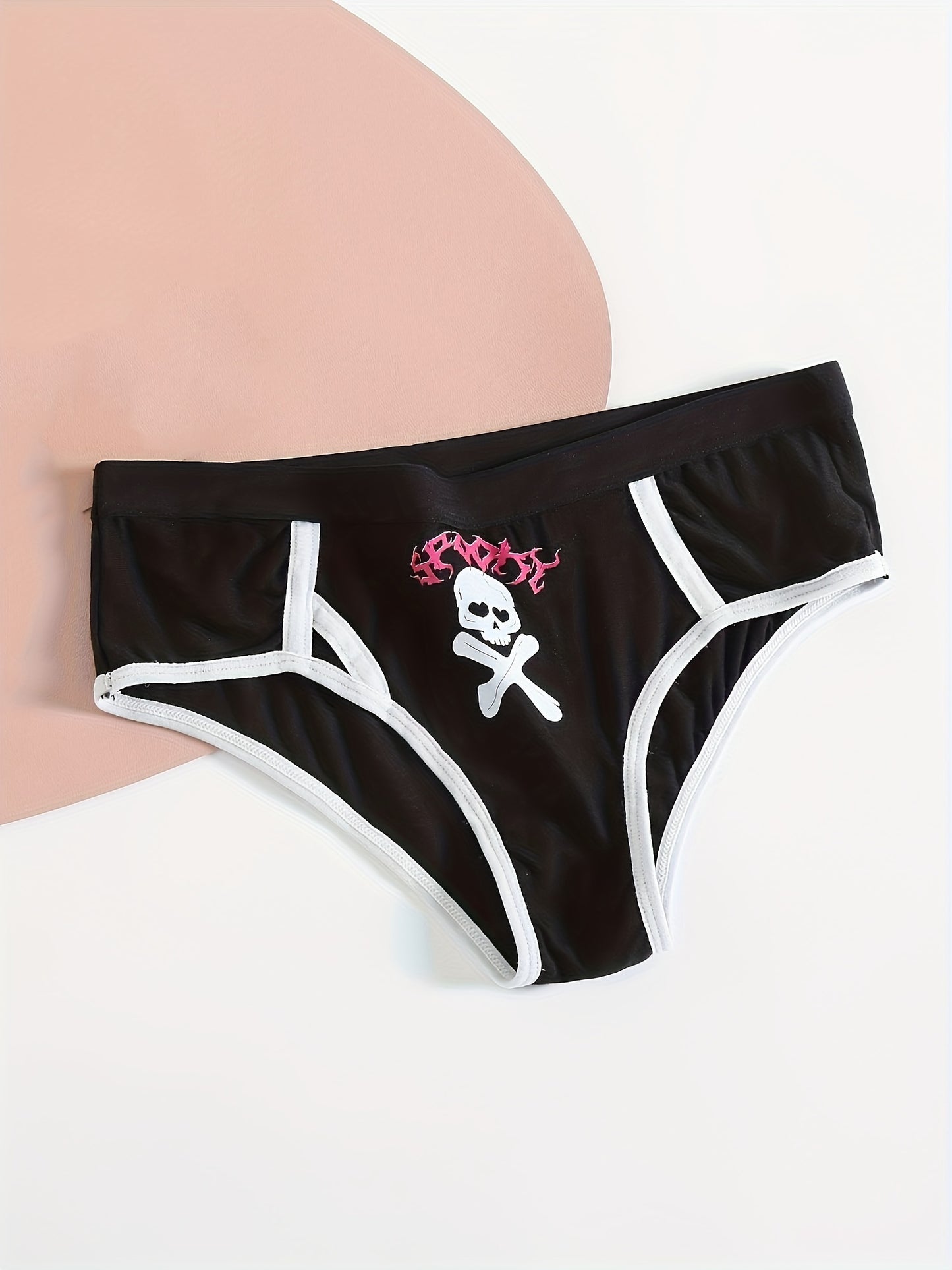 6 Pcs Gothic Style Panties