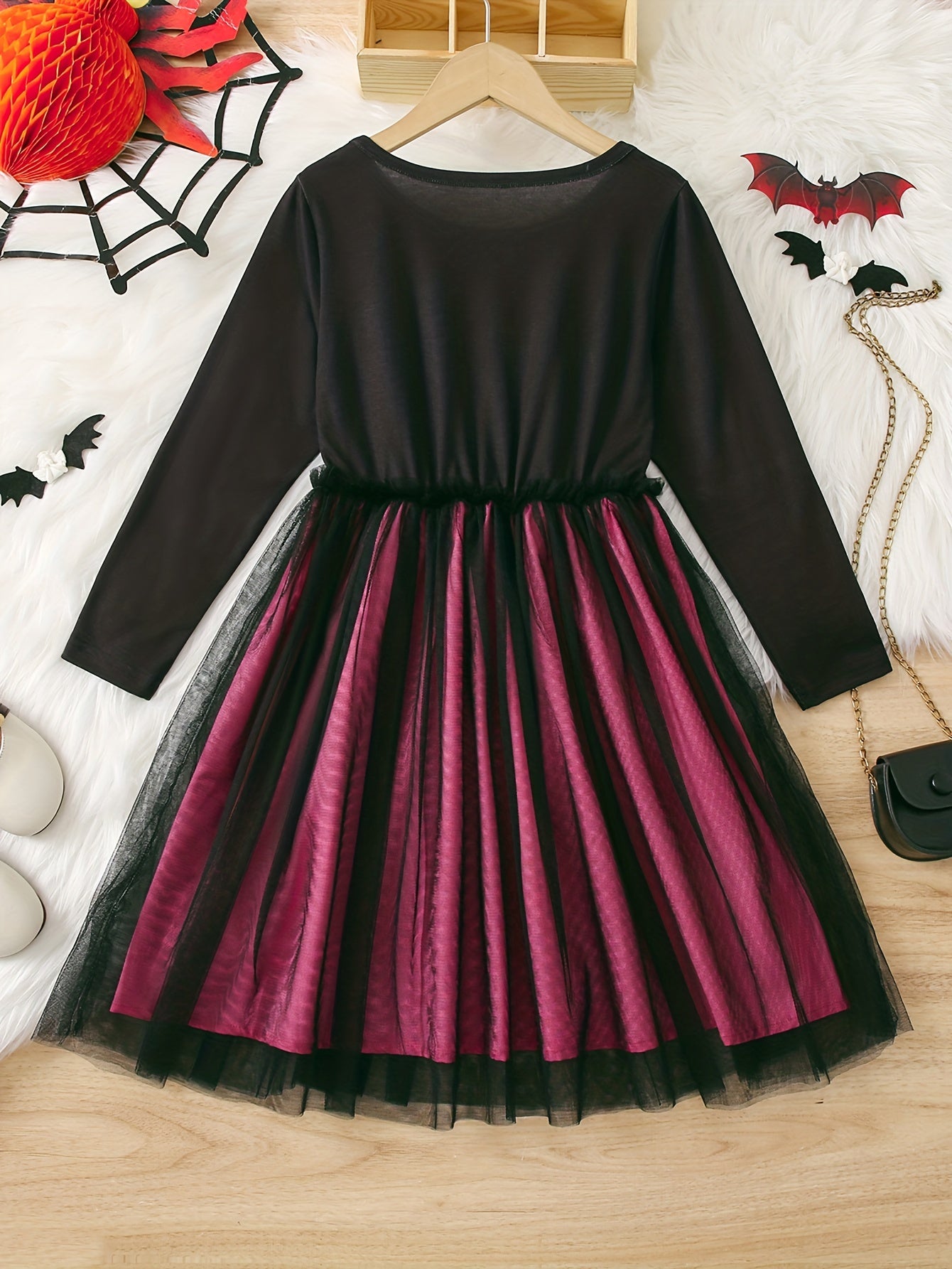 Girls' Long Sleeve Tutu Dress